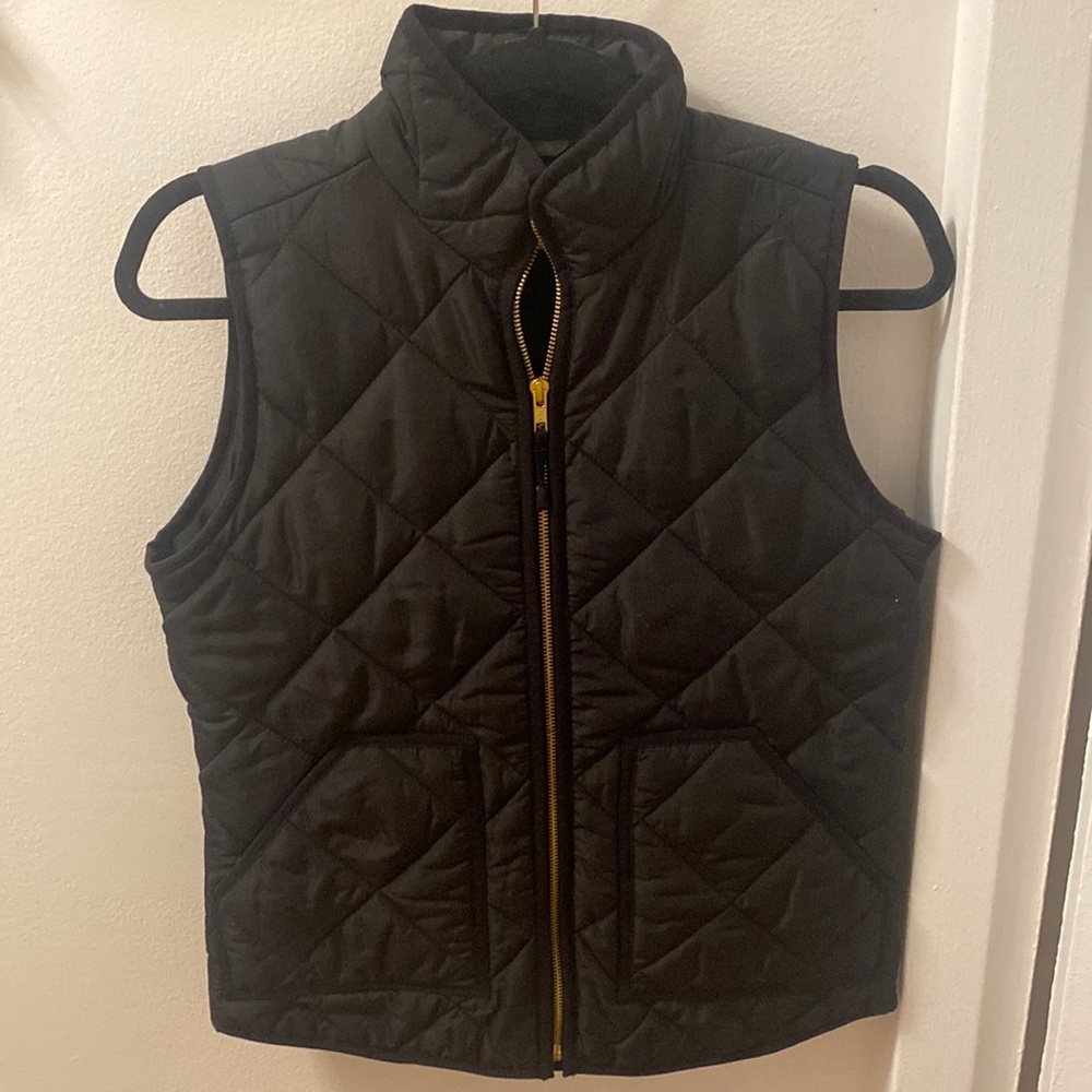 Jcrew black vest
